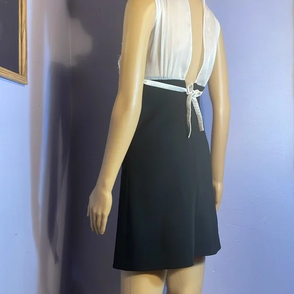 Miu Miu Mini~dress Silk, Lace, Crystal Embellishments, Length👌, Check! - Picture 1 of 15